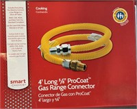 4 ft. 5/8 in. ProCoat Safety PLUS Gas Connector