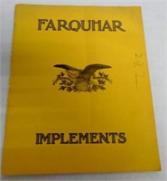 Farquhar Implements 55th annual catalog