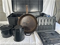 Trunk and cooking contents