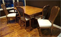 Thomasville Extending Wooden Dining Table (