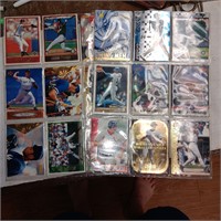 Sports Cards in 9 pocket Pages