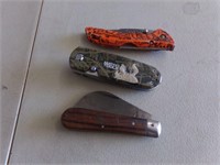 3 pocketknives