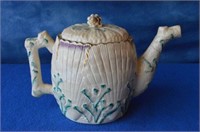 Majolica Art Pottery Teapot