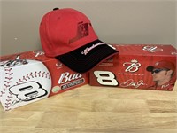 2 Dale JR cars and 1 hat