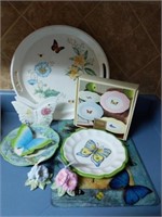 Lenox Butterfly Dessert Plates and More