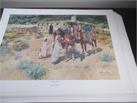 Loren Fry "Off to Pueblo" Numbered Prints