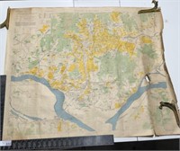 Antique MAP Old Map first edition, KYONGSONG or