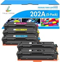 TRUE IMAGE Toner for HP 202A (5-Pack)