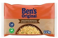 BEN'S ORIGINAL Whole Grain Brown Rice, 2.2kg