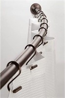 IDESIGN CURVED SHOWER CURTAIN ROD