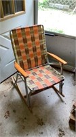 Retro Rocking Camping Chair