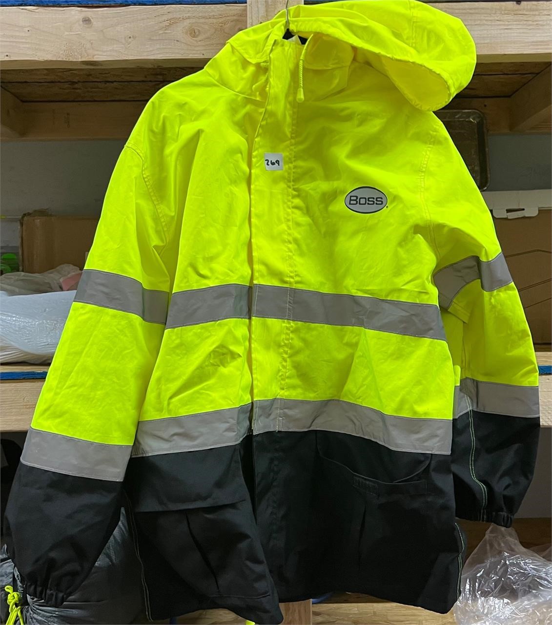 BOSS Safety Jacket & Bibs XL