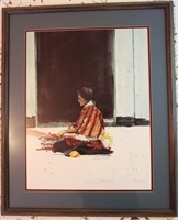 Signed Dave Riebe Weaver Print