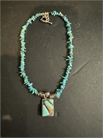 Turquoise Sterling necklace