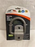 (10x bid)CargoSmart HD Bolt-On/Weld-On D-Ring