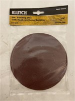 (60x bid)Klutch 3pk 6" Sanding Discs