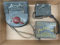 Asst toy transformer power packs