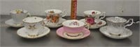 Vintage cups & saucers, see pics