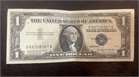 1957A Silver Certificate One Dollar Bill
