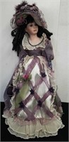 29 inch Victorian style doll - very pretty