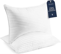 (2) Beckham Hotel Collection Bed Pillows Queen