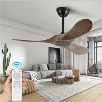 FISHMIX Small 42" Ceiling Fans without Lights