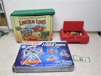 Building Lot - Lincoln Logs, Lego, Erector