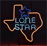 Vintage Lone Star Beer Neon