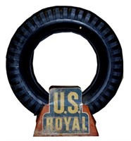 U.S. Royal Tire Advertising Display