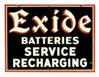 Exide Service Sign Double Sided Sign