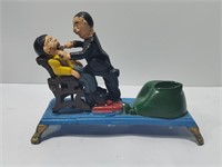 Vintage Cast Iron Dentist Mechanical Toy Bank