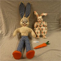Early Stuffed Bugs Bunny & Other