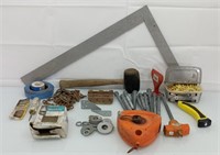 Misc tools and supplies lot