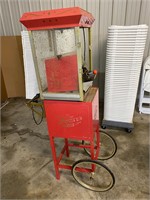 Old Popcorn Machine on Stand