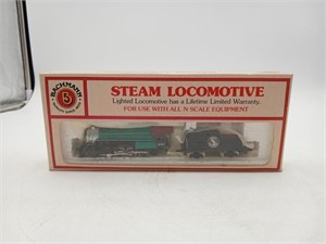 Steam Engine Bachman Train N Scale locomotive
