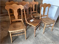 (6) dining room chairs