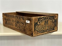 Fairbank's Gold Dust Washing Powder Crate