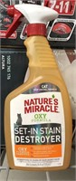 Nature’s Miracle Stain Destroyer Oxy Formula