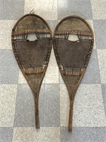 Pair of Early Snowshoes - 38" long