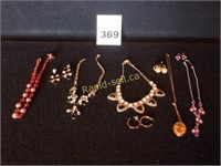 Five Necklace & Earring Sets