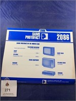 Vintage Sams Photofact Folder No 2086 TVs