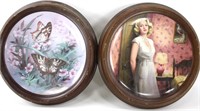 Plates - W. S> George Lana Turner & White Peacocks