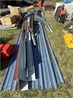 Miscellaneous roofing metal lot
