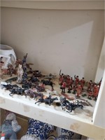 Lot of Made in England Lead Soldiers w/Others