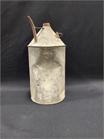 Antique Galvanized kerosene Can