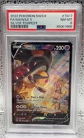 2022 Pokemon SWSH FA/Ma Wile V Silver Tempest PSA