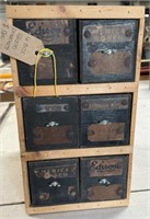 6 Drawer Custom Cheesebox Cabinet