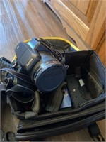 Kodak digital camera and Panasonic camcorder