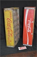 (2) Vintage Coca-Cola wooden crates