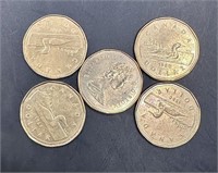 (5) Golden Canadian Dollar